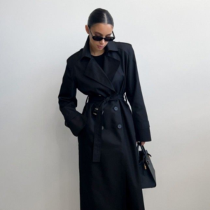 Sort trenchcoat